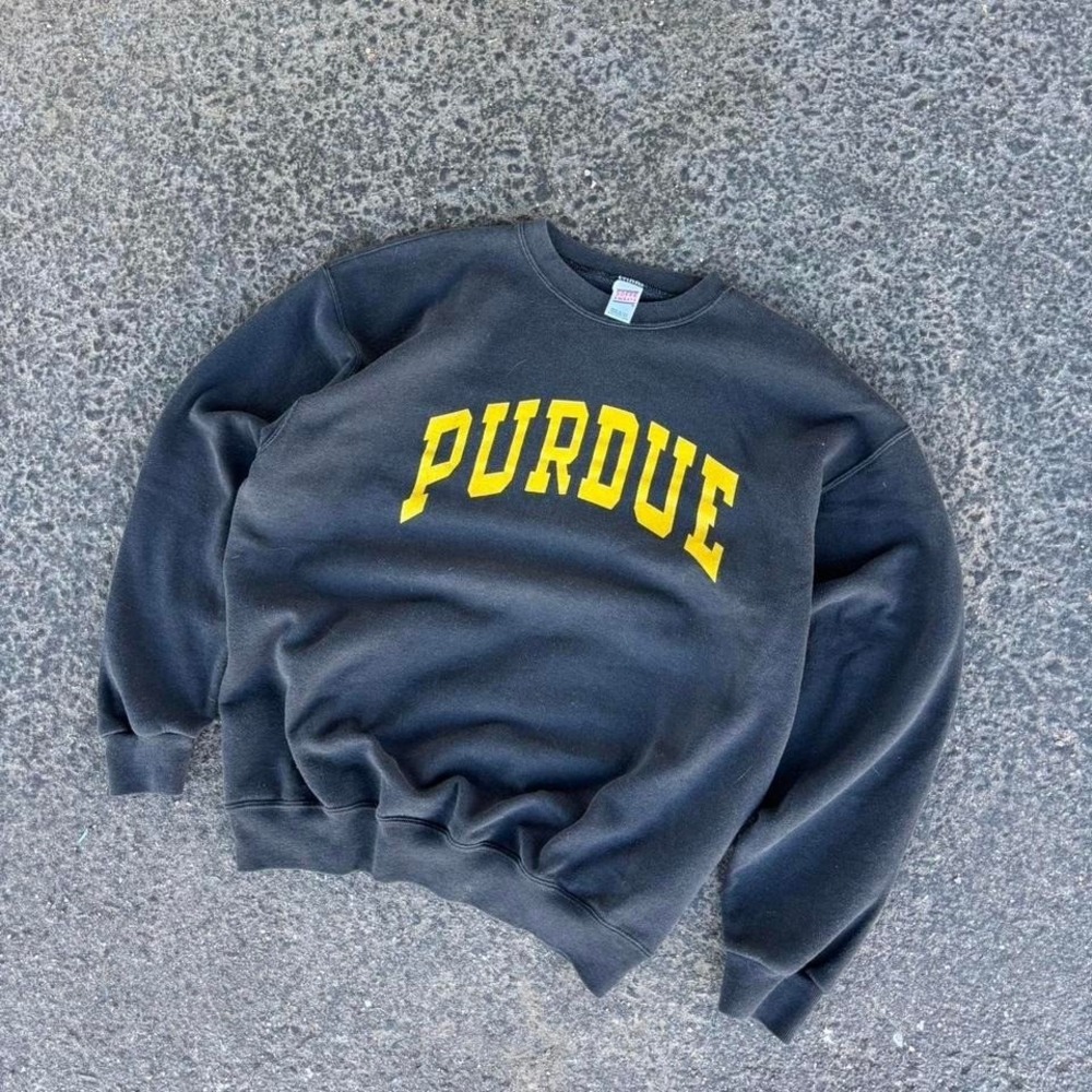 Vintage 90's Purdue University Soffe Sweats‎ Crewneck Sweatshirt Size XL